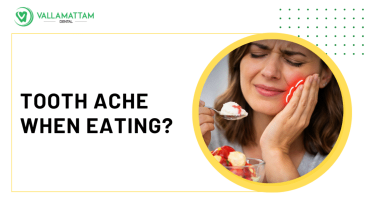 Person experiencing tooth sensitivity while eating cold or sweet food