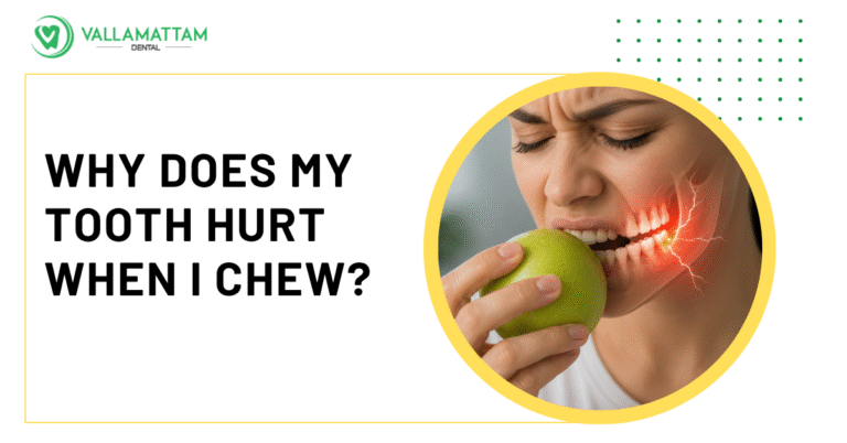 Why Does My Tooth Hurt When I Chew